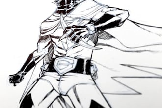 design manga comic book artist or webtoon anime illustration comic book artist