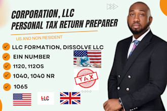 e file us tax filing, canada US tax returns, llc tax, business tax 1120 5472