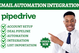 setup pipedrive deal pipeline list segmentation importation pipedrive automation