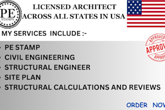 licensed architect structural engineering pe stamp maryland connecticut kansas