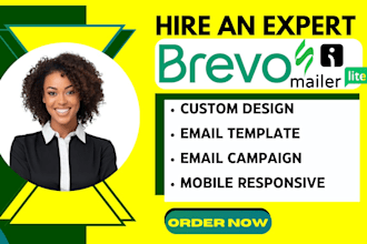 responsive html email template brevo email marketing beehiiv mailerlite omnisend