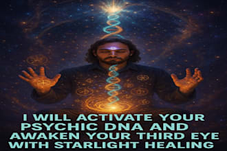 activate your psychic dna and awaken your third eye with starlight healing