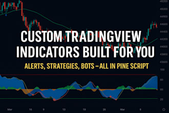 create custom tradingview indicators, strategies, bots, or screeners