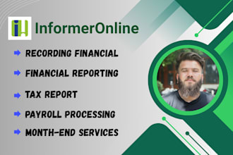 do professional bookkeeping on informeronline software