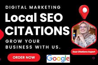 do local seo citations for your website and google maps ranking