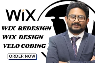 create wix website design redesign wix ecommerce landing page wix velo booking