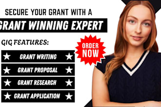do grant research, grant proposal writing, grant application 501c3 business plan