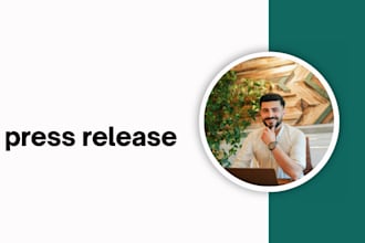 do press release writting and press release distribution