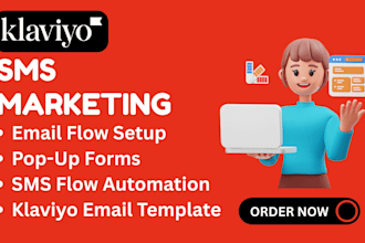 setup sms marketing, klaviyo flows, email marketing, klaviyo and klaviyo sms
