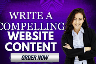 be your SEO website content writer, website copywriting and content writer