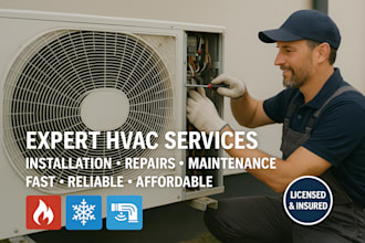 build construction, roofing, hvac and remodeling website