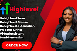 be your gohighlevel virtual assistant setup a2p 10dlc webinar funnel course form