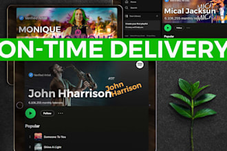 design beautifully headers and banners for spotify and youtube