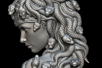 create 3d bas relief, 3d coin, 3d medallion, wall art, cnc design, 3d printing