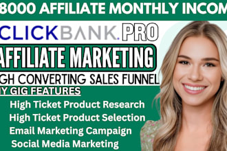 setup clickbank affiliate website, clickbank affiliate marketing link promotion