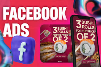 design ad creatives for facebook or instagram