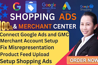 fix google merchant center suspension, fix misrepresentation,