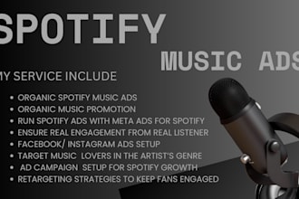 create ads for your spotify music to promote your spotify music