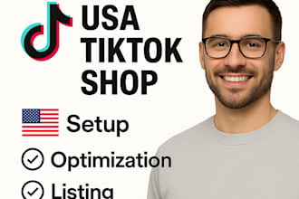 setup USA tiktok shop tiktok products listing for shopify marketing
