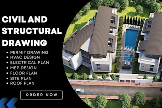 design reinforced concrete and steel structures with detailed structural drawing