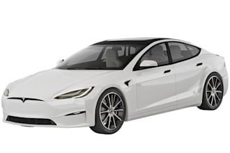 design 3d tesla suv,car interiors, ue5 lighting, and ebike rigging for animation