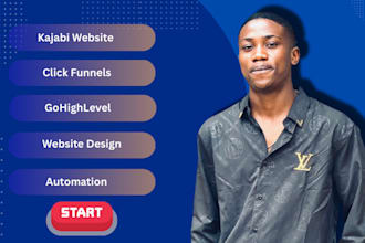 do kajabi website, landing page ,click funnel landing page, gohighlevel, kajabi