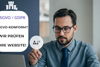 perform a gdpr check of your german website