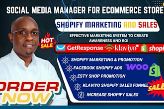be social media manager boost shopify ecommerce marketing sales by facebook ads