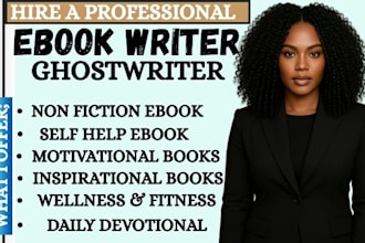 write self help ebook, self help book writing, ebook editing, ghost book writer