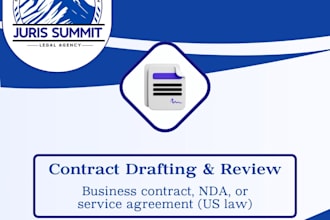 draft or review your business contract, nda, or service agreement