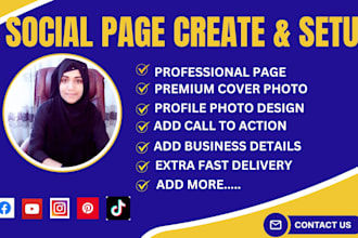 setup professional facebook business page