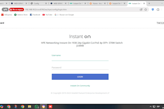 advanced aruba switch configuration