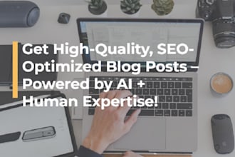 write SEO optimized blog posts using ai and expert editing