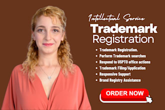 help with trademark registration USA, UK, eu or canada and patent search