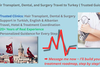 guide your medical travel to turkey for hair dental or surgery
