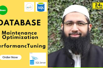 do database maintenance or database optimization database performance tuning