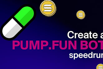 make meme coin bundler, volume, rank bot on solana, pumpfun, pumpswap, sui, evm