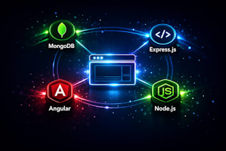 build a full stack mean web app with angular and nodejs