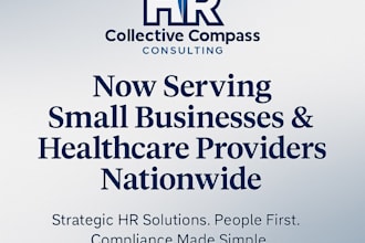 provide expert HR consulting for small businesses and healthcare providers