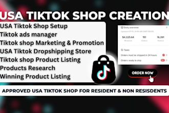 setup usa tiktok shop USA tiktok account USA tiktok shop non resident llc