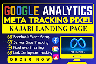 setup meta ads tracking pixel kajabi landing page sales funnel optimization