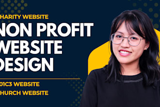 design, redesign or revamp your existing charity, ngo, or nonprofit website