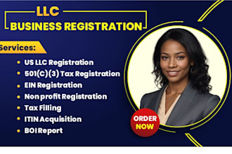 do us llc registration, wyoming ein, itin, tax filling 1040, 1020, boi report