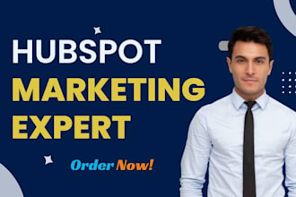 design and manage hubspot email marketing and CRM automation