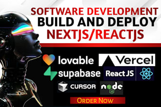 fix or build a saas lovable supabase and stripe dev ai, deepseek, deploy replit