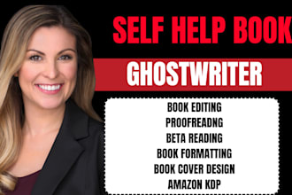 self help ghostwriter christian ebook ghost book writing book writer amazon KDP