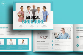 design perfect marketing, medical catelog, digital and sales brochure for brand
