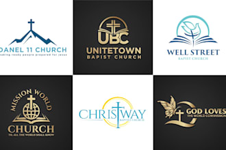 design modern church, ministry, christian or religious logo