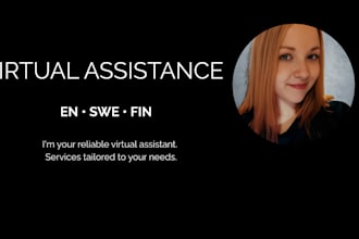 assist you with admin, emails, research and more as your VA