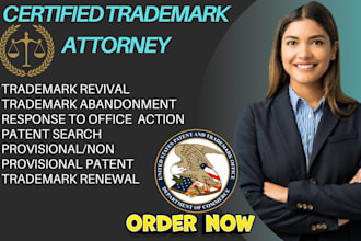 be your US licensed trademark attorney for your  trademark application on uspto